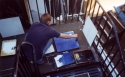 David Jennions (Pythonist) General  Gallery: Ollie painting his Boxes.jpg